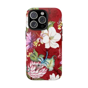 Crimson Garden Tough Phone Cases
