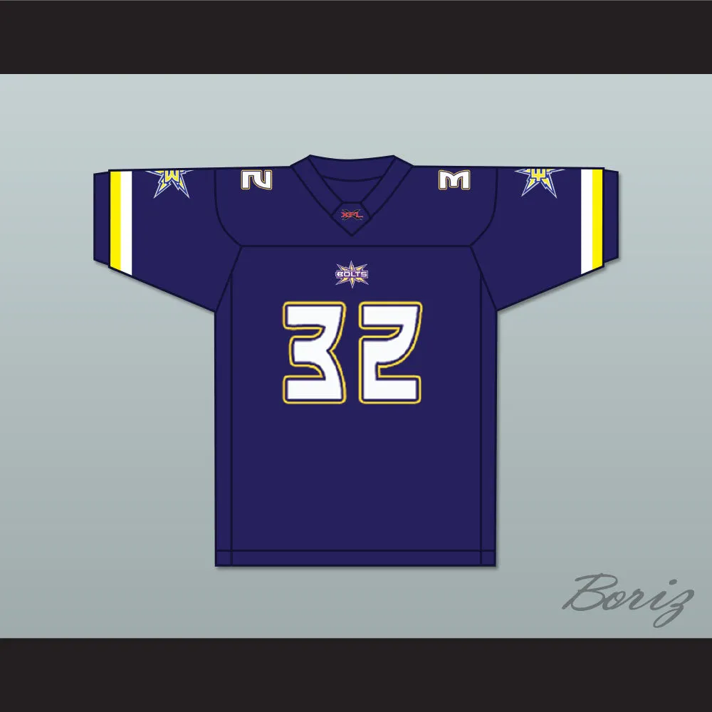 Curtis 'Cool Curt' Alexander 32 Birmingham Thunderbolts Home Football Jersey