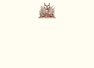 Customizable Hunting Crest A6 Notes