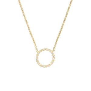 CZ ATENEA NECKLACE/GOLD