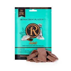 Dark Chocolate Thins with Sea Salt