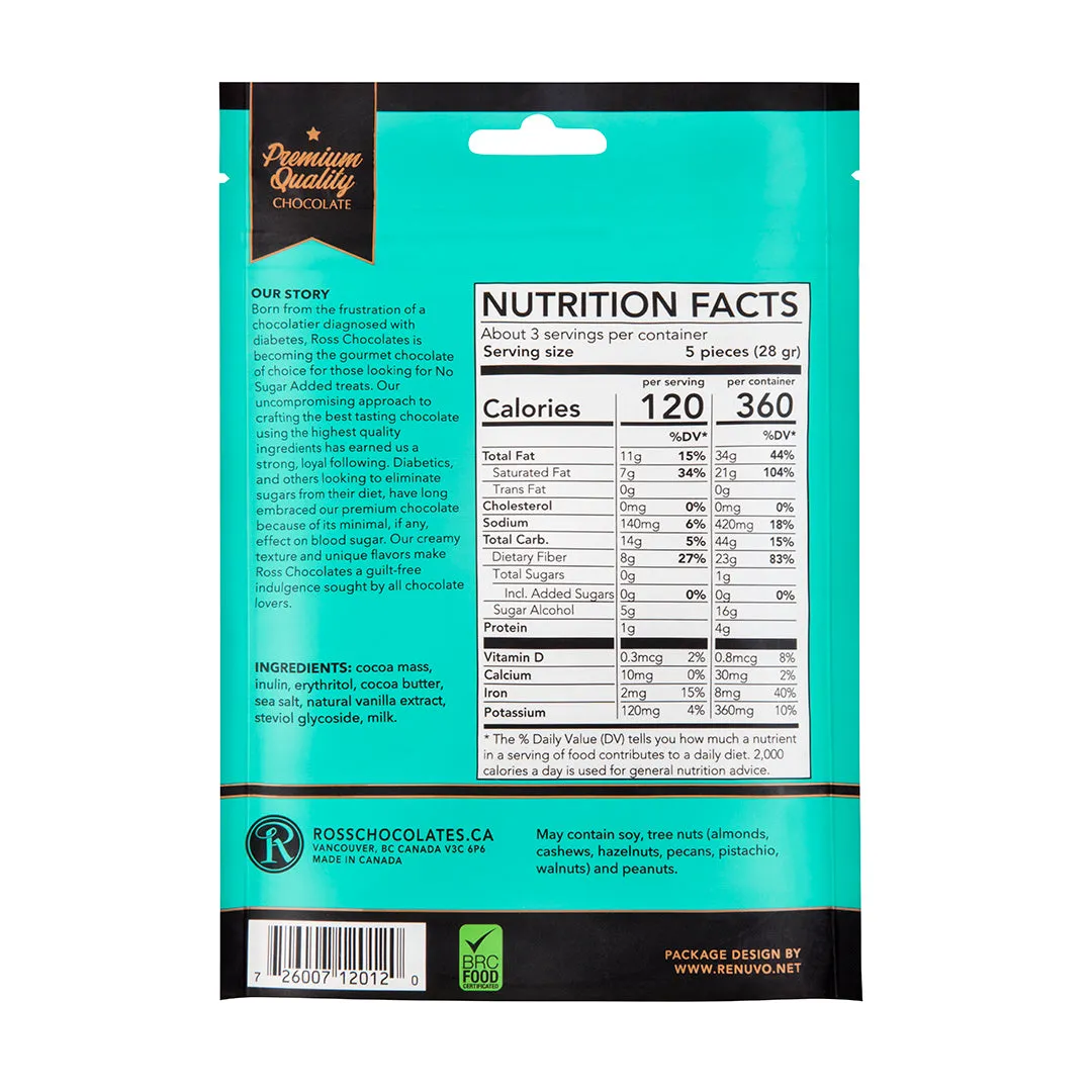 Dark Chocolate Thins with Sea Salt