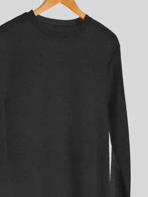 Dark Grey Plain Sweatshirt
