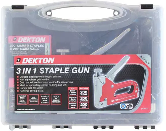 Dekton | 3 in 1 Staple & Nail Gun