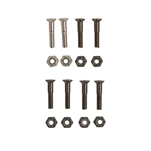 DGK - Premium 1 Phillips Bolts Black/Silver