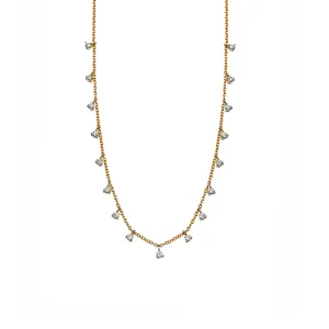 Diamond Drops Choker