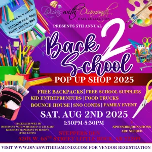 Divas With Diamondz 5th Annual Back to School Pop Up Shop 2025 Food Truck Registration