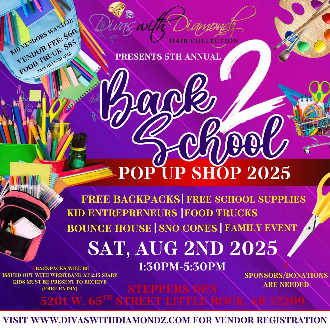 Divas With Diamondz 5th Annual Back to School Pop Up Shop 2025 Vendor Registration