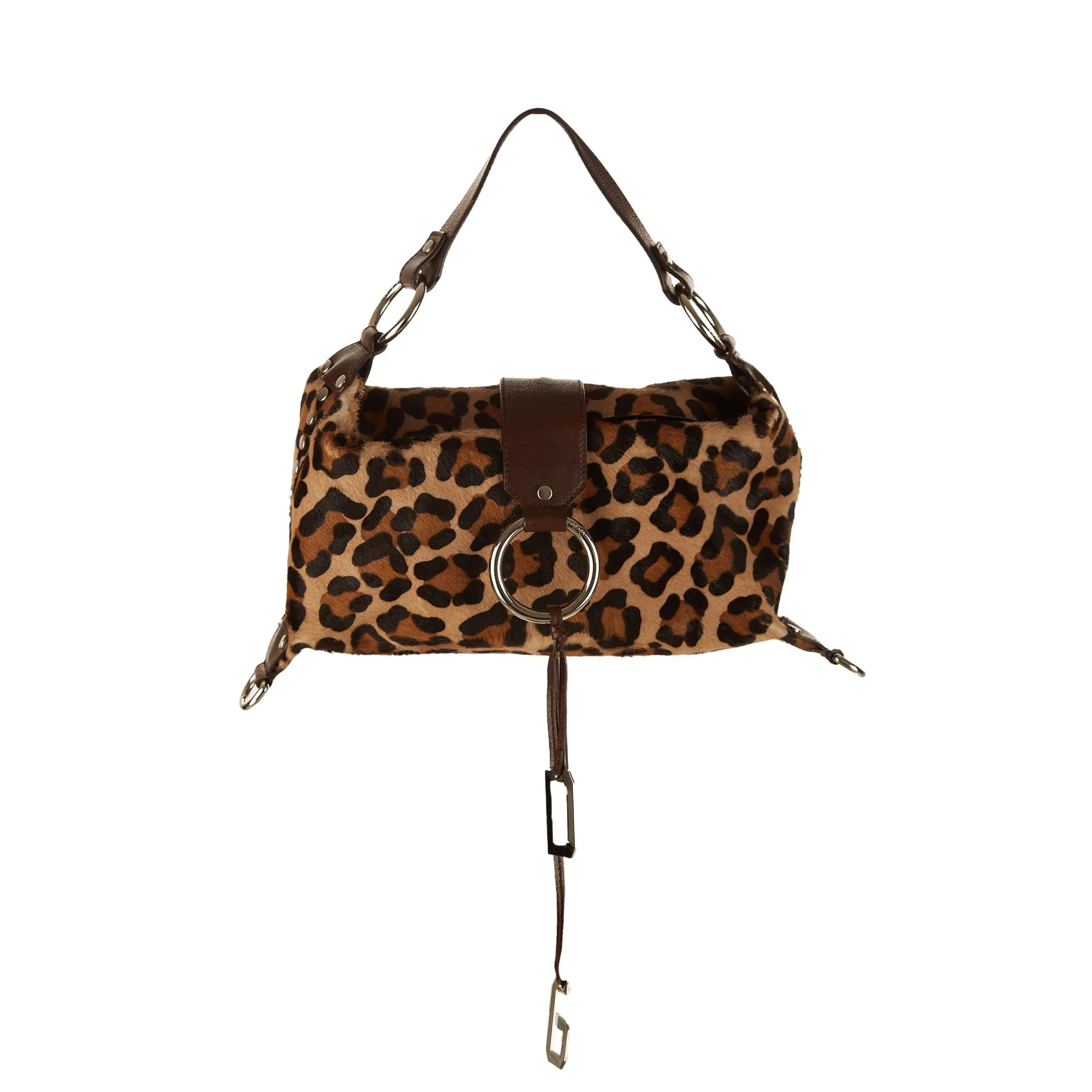Dolce & Gabbana Leopard Print Shoulder Bag