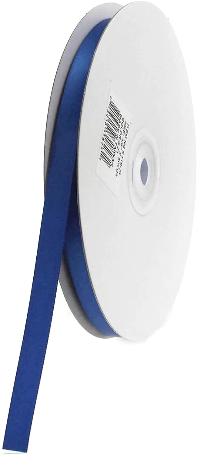 Double Face Satin Ribbon, 1/4-Inch, 50-Yard