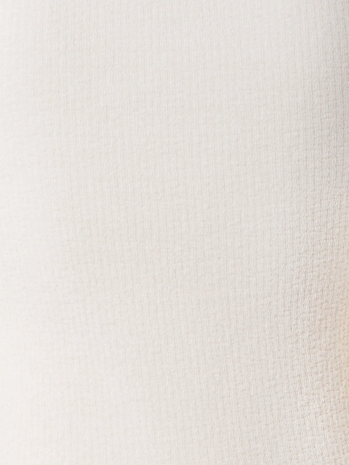Double Layered Knit Top in Sheer Cotton
