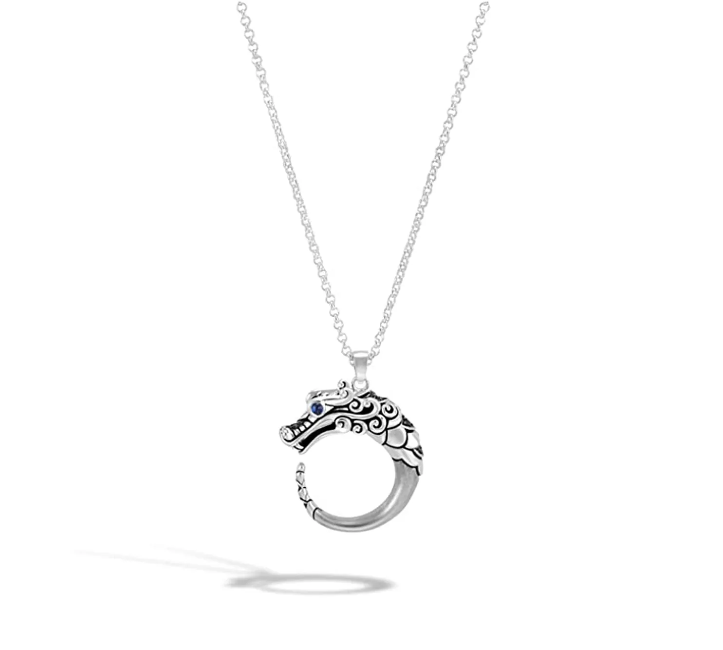 Dragon Circle Pendant Necklace