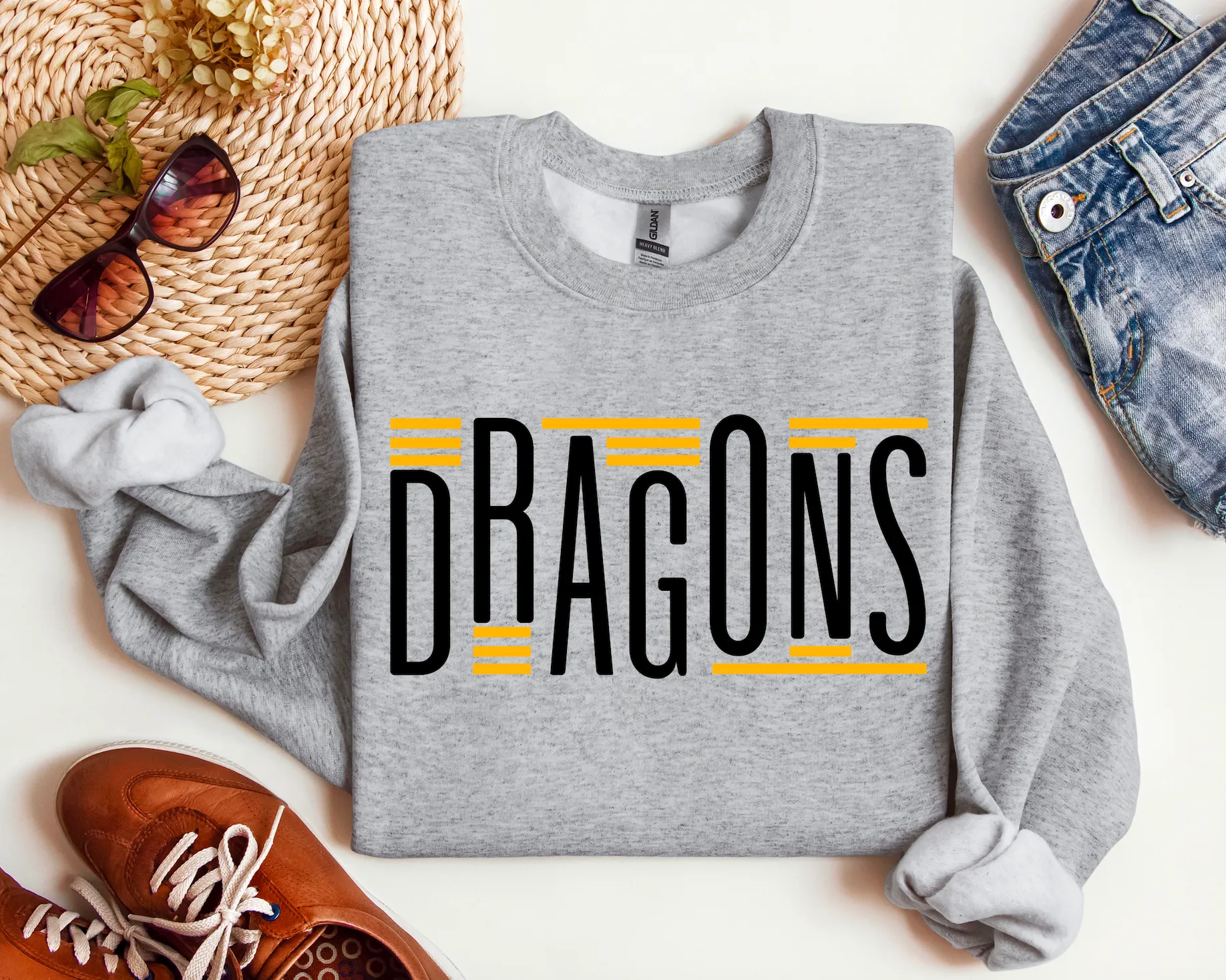 Dragons Funky Lines (D526)