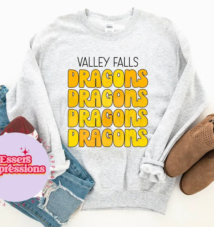 Dragons x 4 Retro (M105)