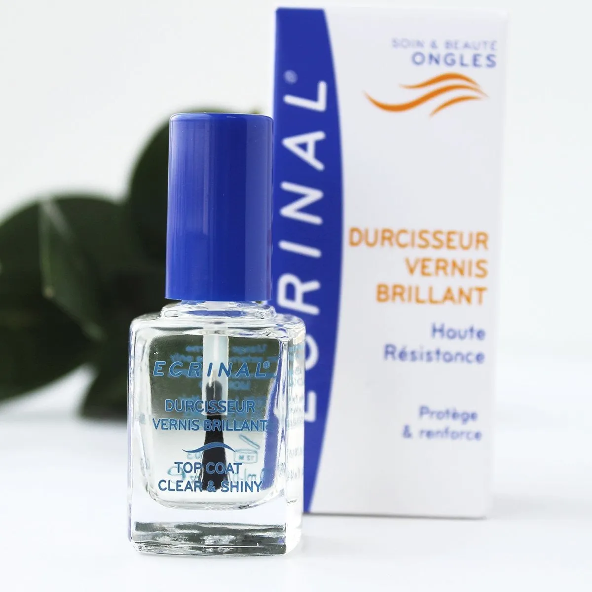 ECRINAL Clear and Shiny Strengthening Topcoat 10ml