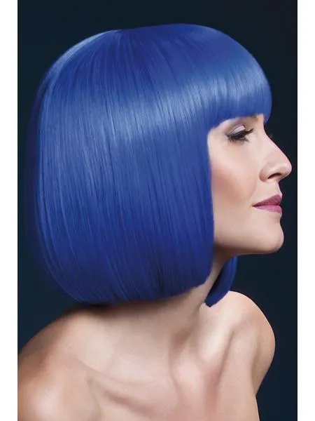 Elise Bob Wig - Neon Blue