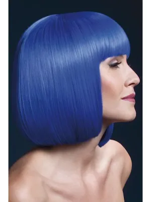 Elise Bob Wig - Neon Blue