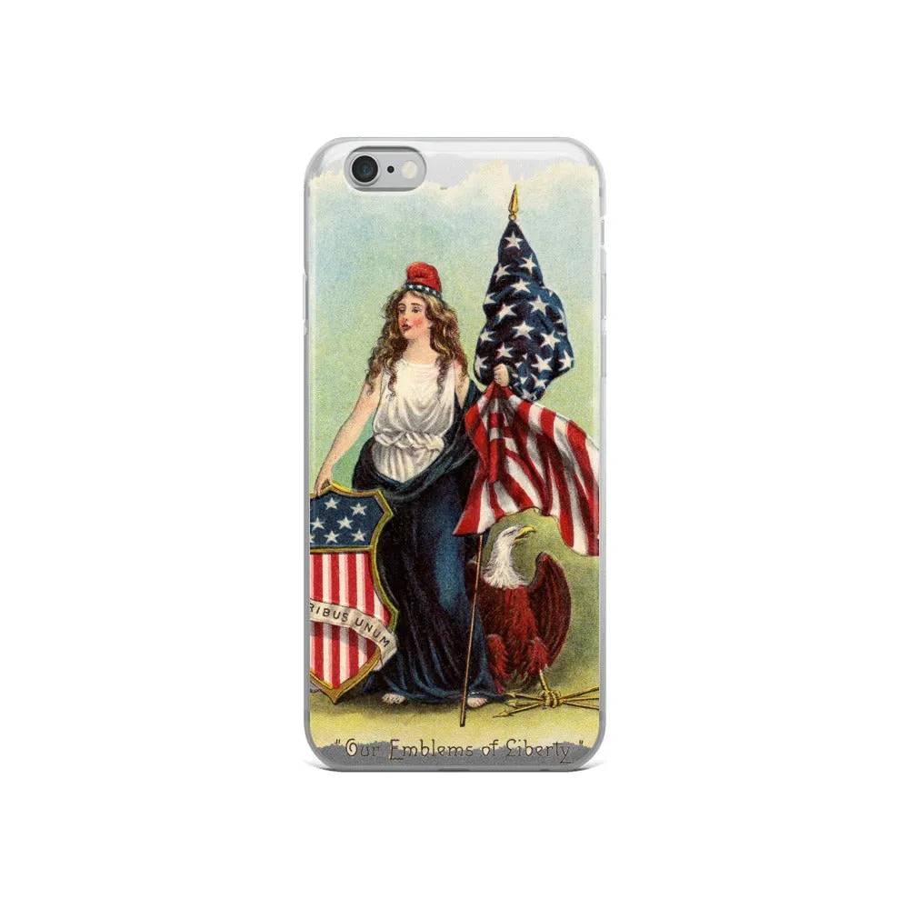Emblems of Liberty iPhone Case
