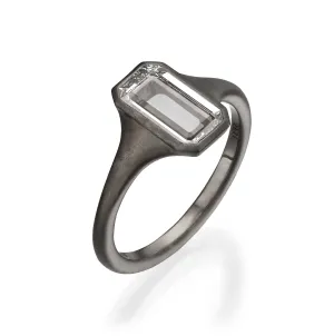 Emerald Cut Fancy Ring