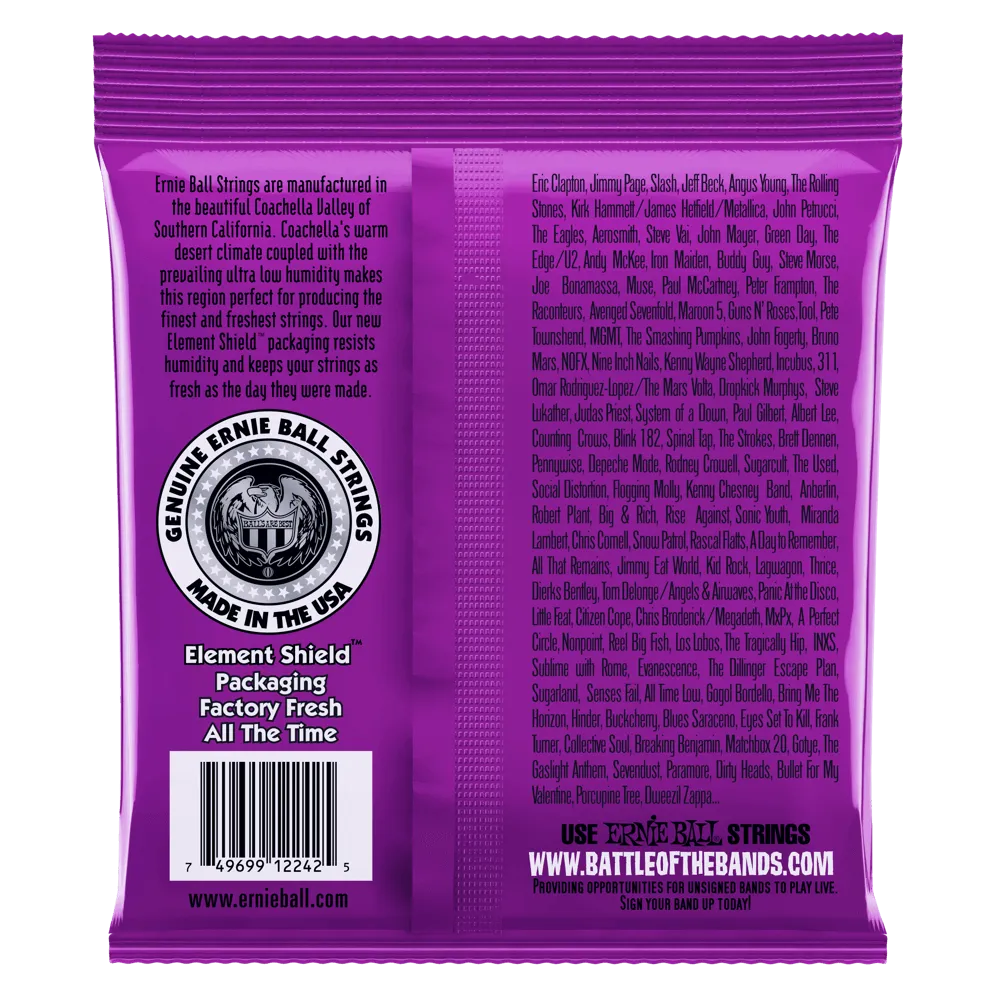 Ernie Ball Power Slinky RPS Nickel Wound Electric Guitar Strings 11-48 Gauge