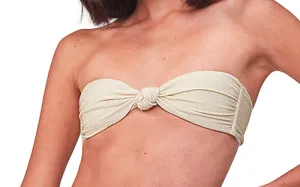 Estefania Gold Shiny Bikini ::RET