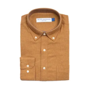Everyday Flannels - Tan Microcheck