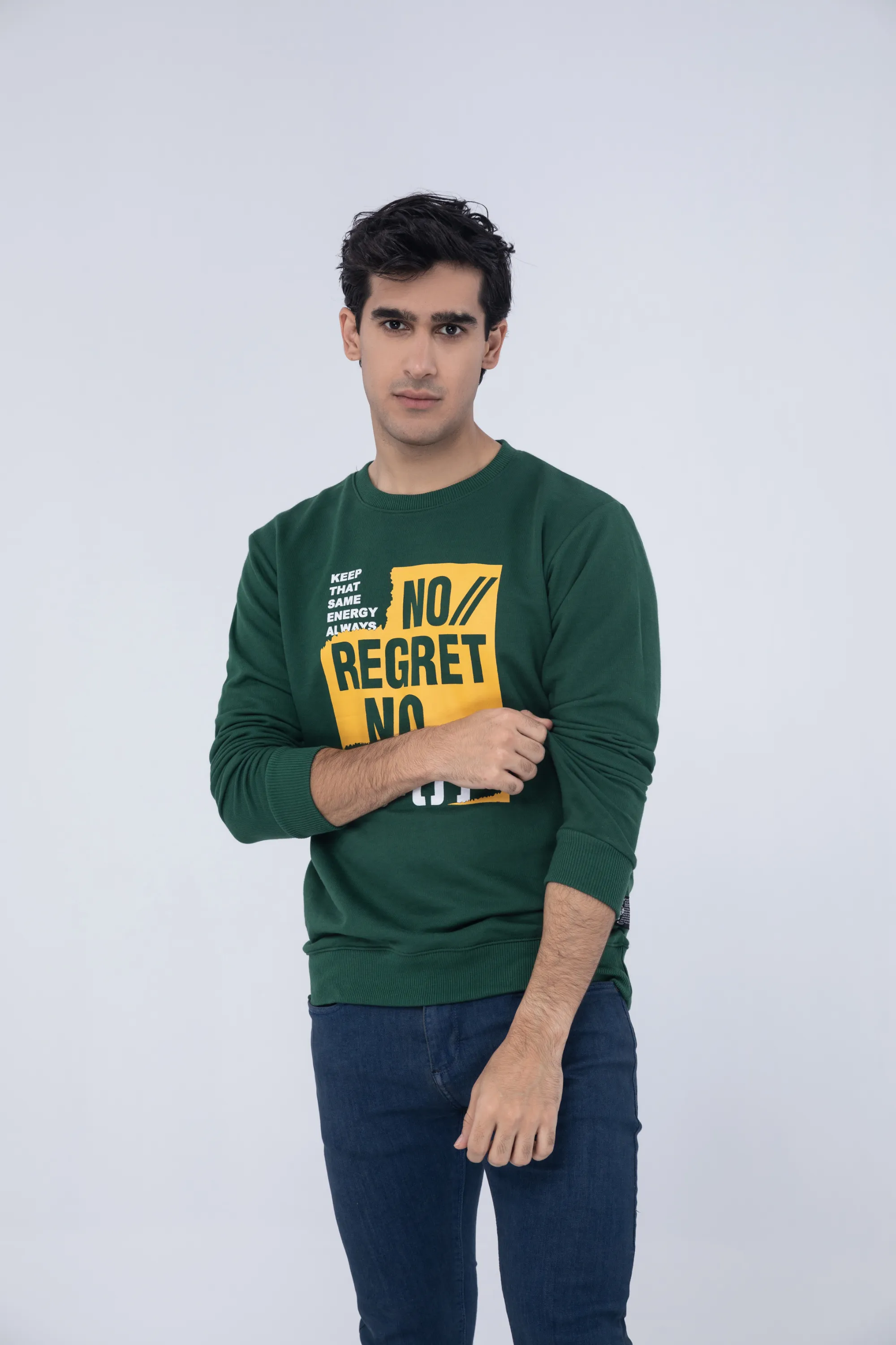 Everyday Green Sweatshirt