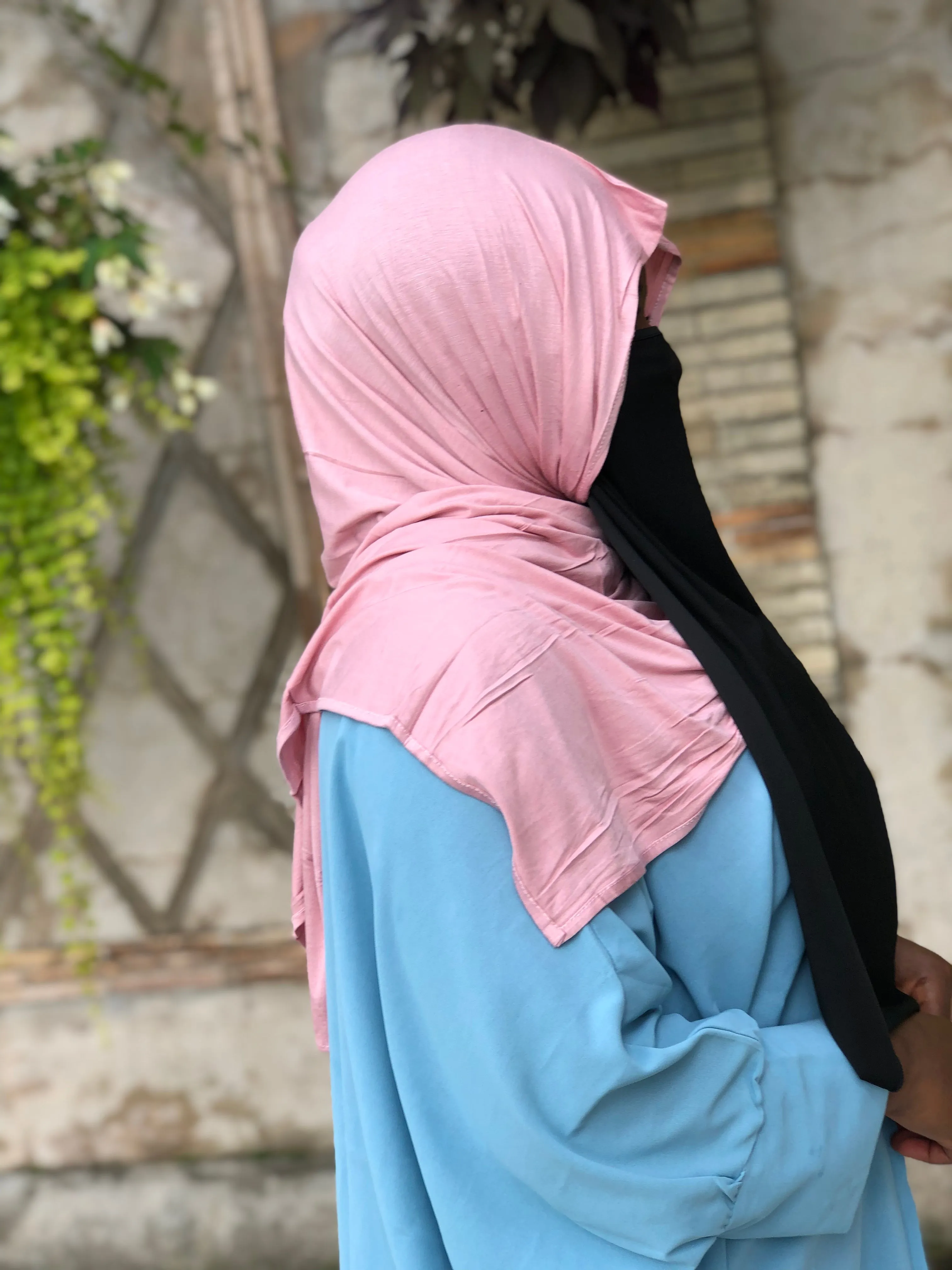 Everyday Jersey Hijab- Rose