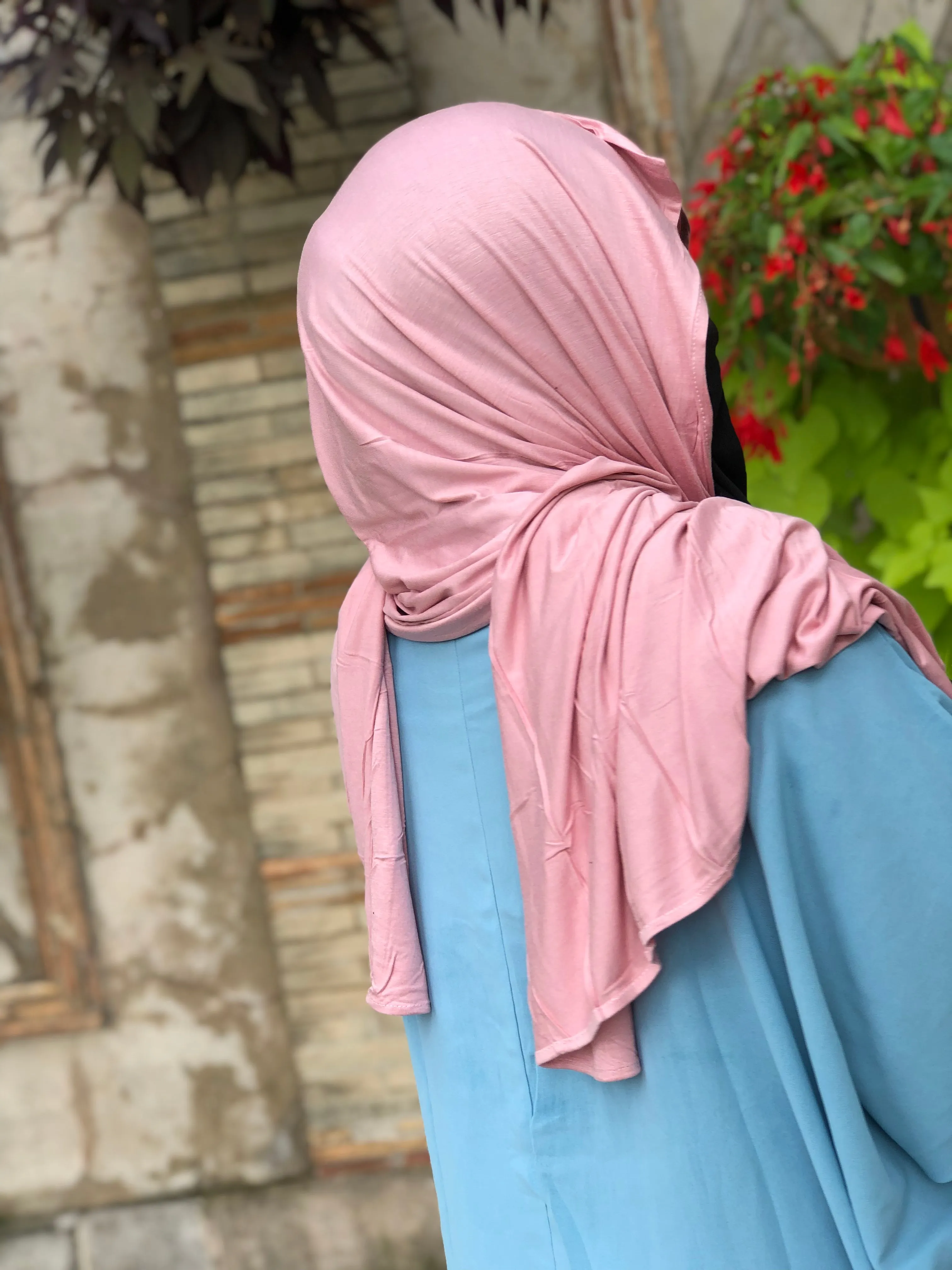Everyday Jersey Hijab- Rose
