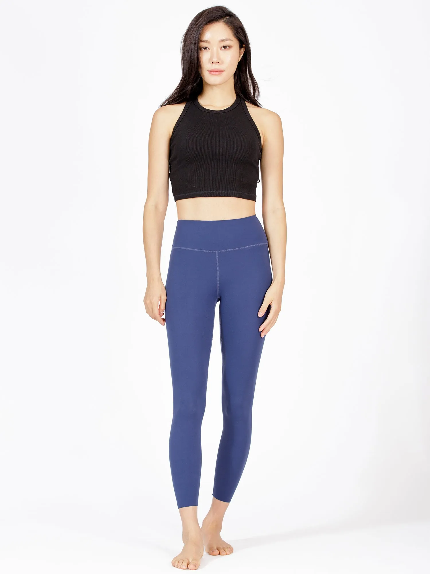 EVERYDAY RIBBED CROPPED SINGLET