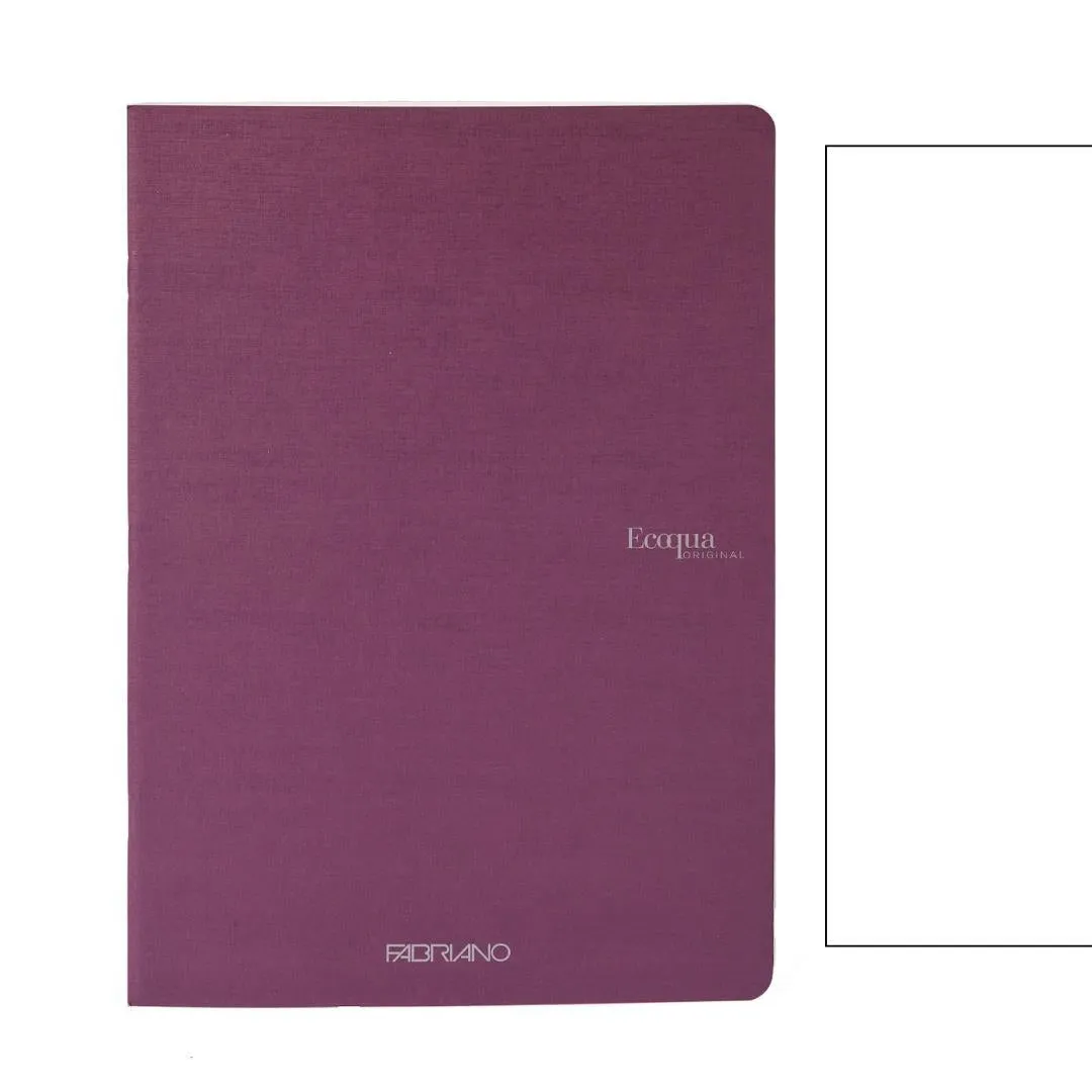 Fabriano EcoQua Staple Notebooks 40sh