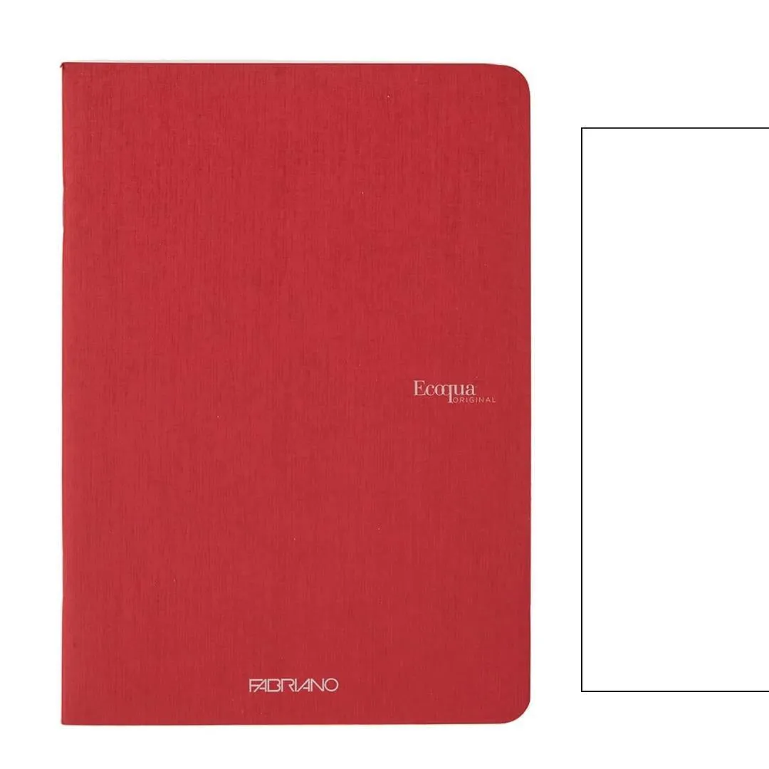 Fabriano EcoQua Staple Notebooks 40sh