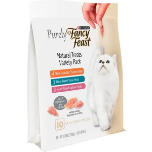 Fancy Feast Purely Natural Treats Variety Pack Cat Treats