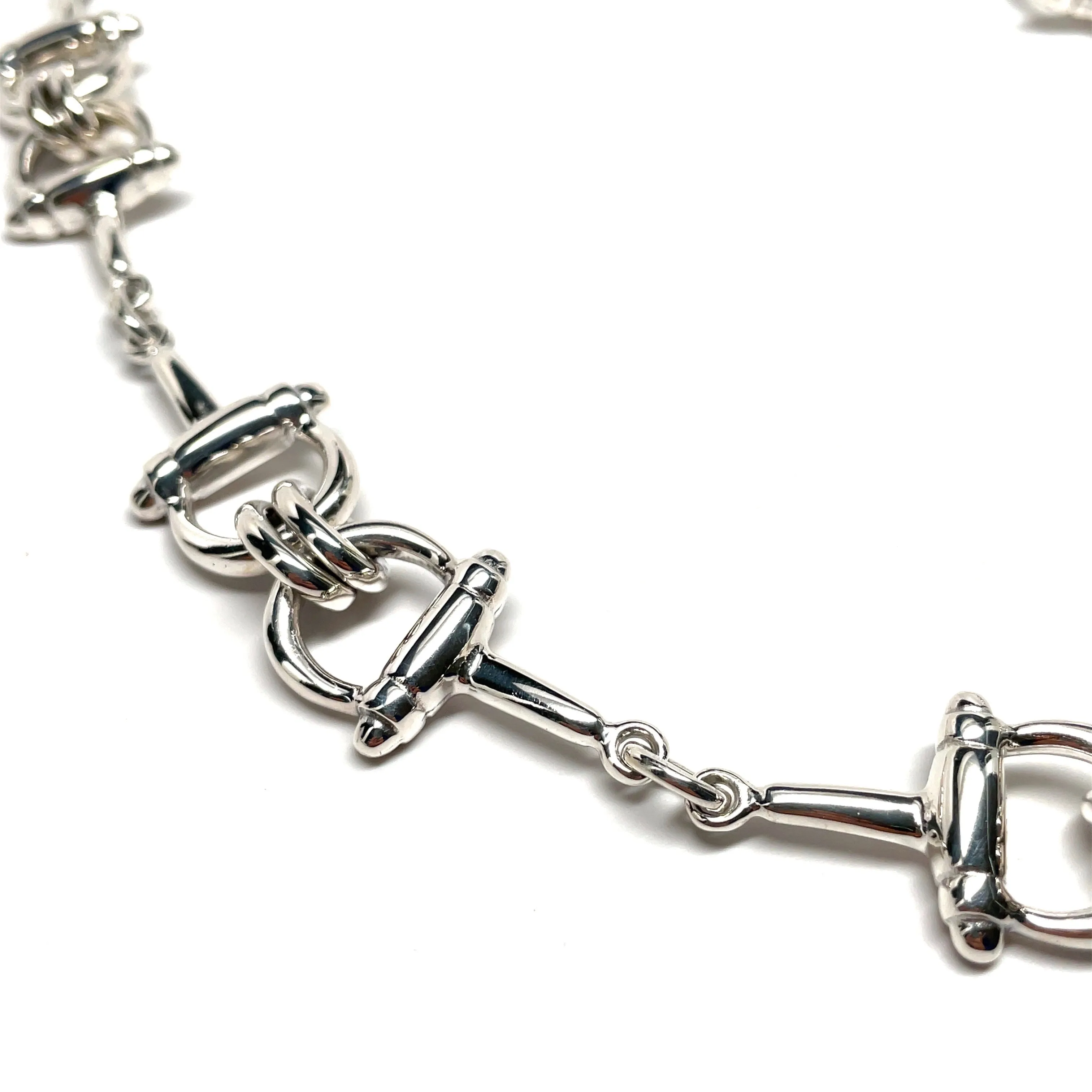 Fancy Snaffle Bit Necklace