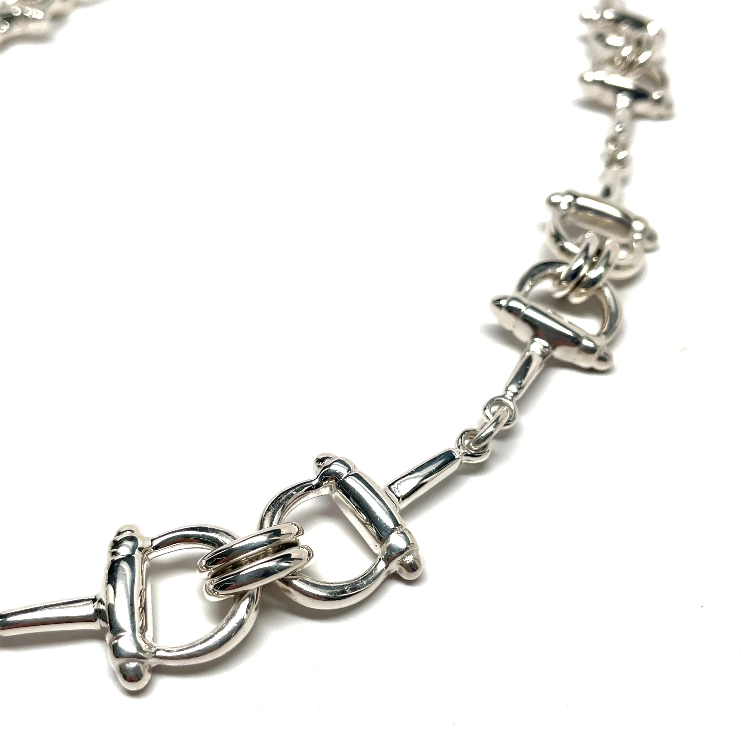 Fancy Snaffle Bit Necklace