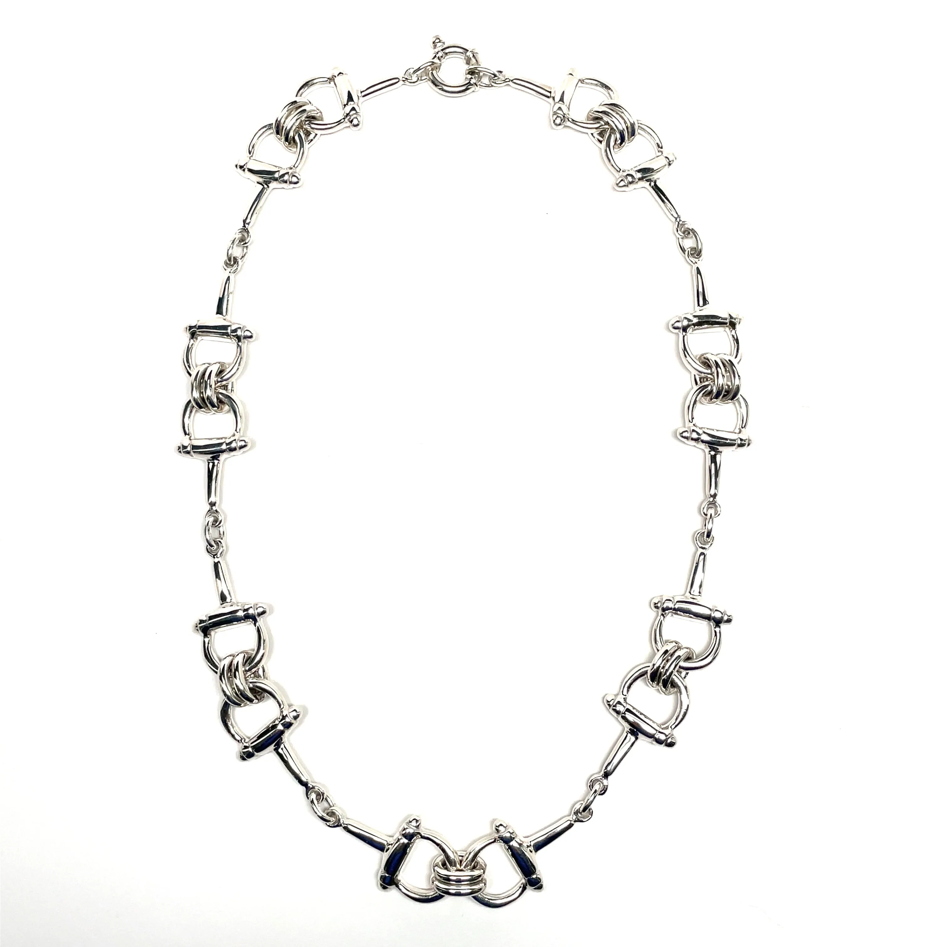 Fancy Snaffle Bit Necklace
