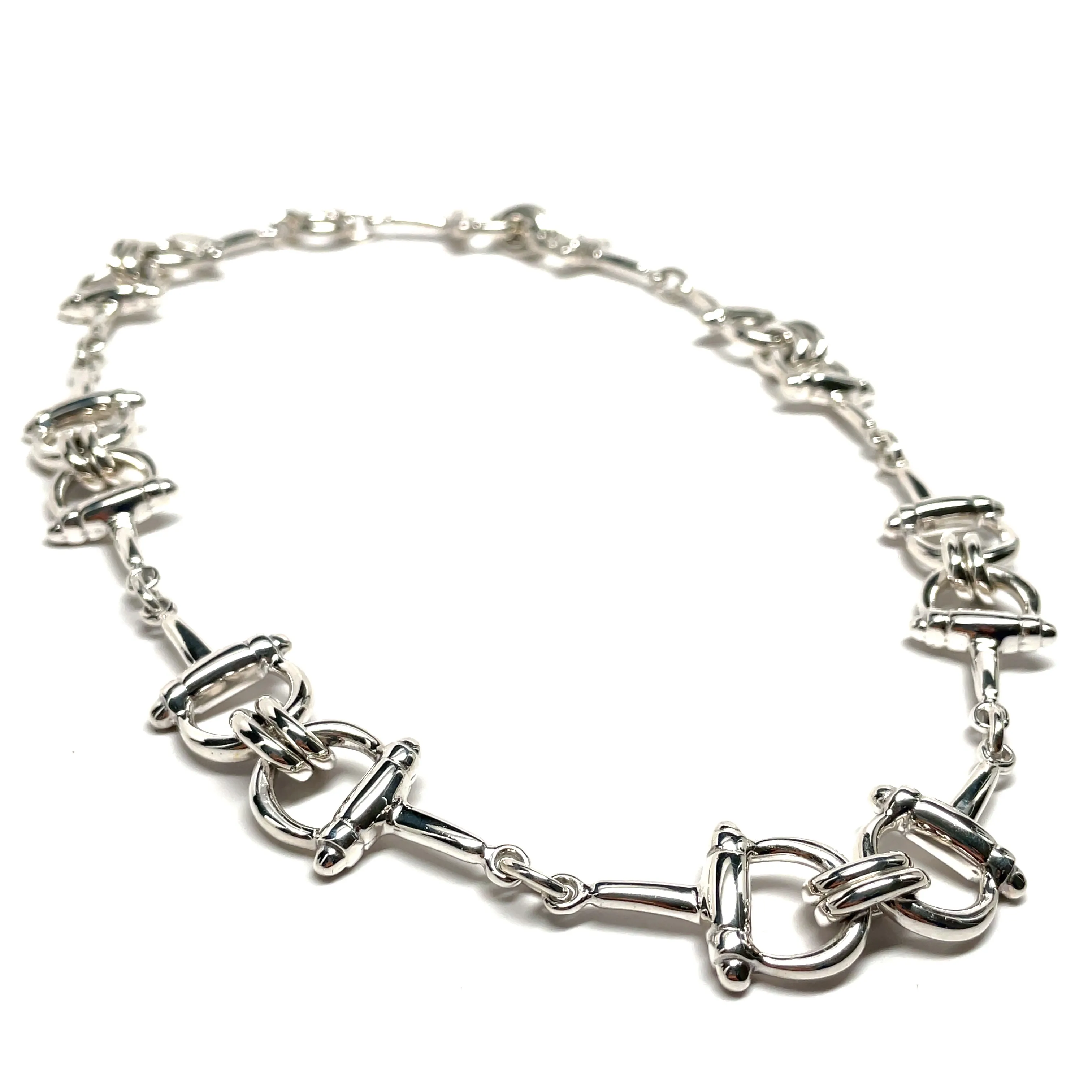 Fancy Snaffle Bit Necklace