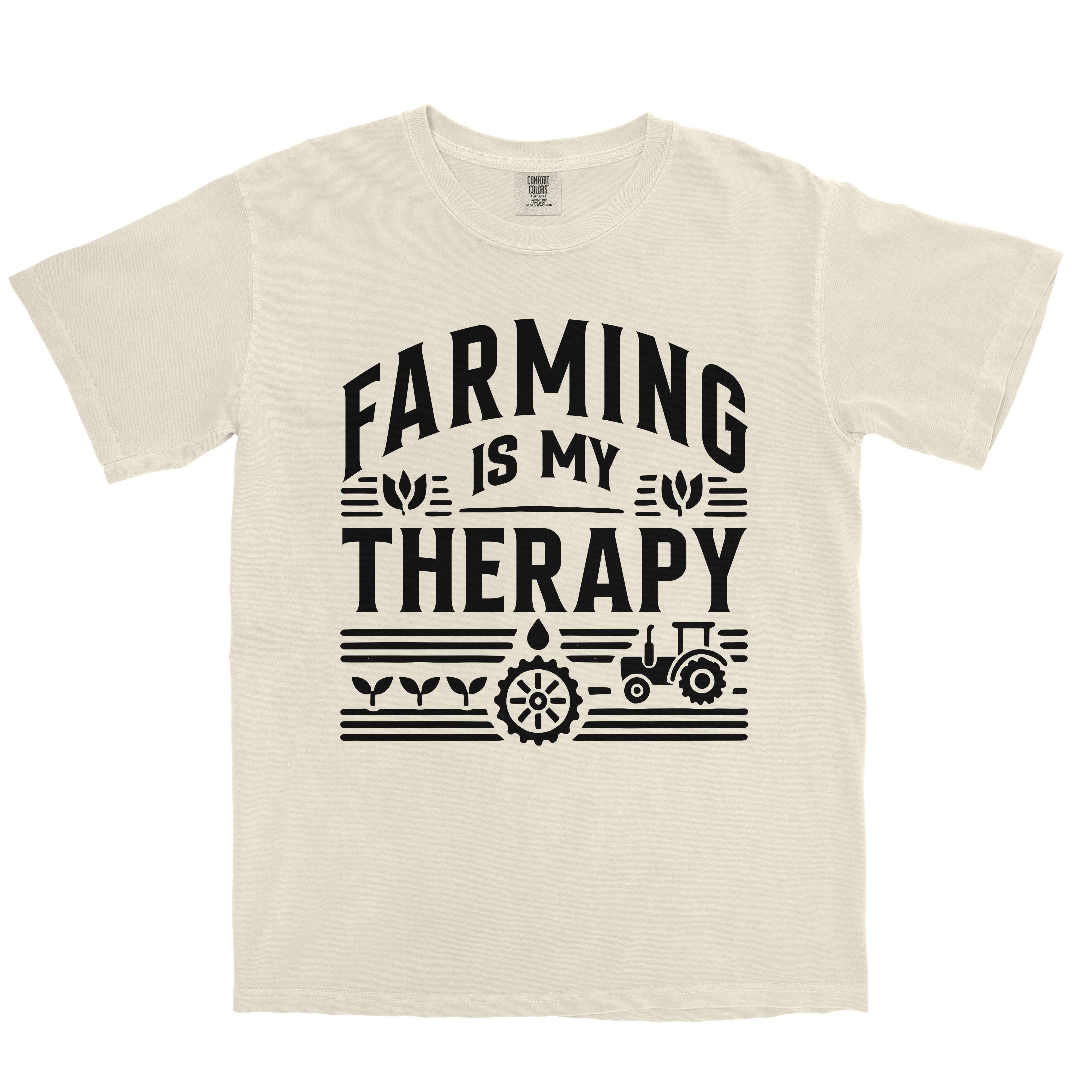 FARMING IS MY THERAPY SHIRT