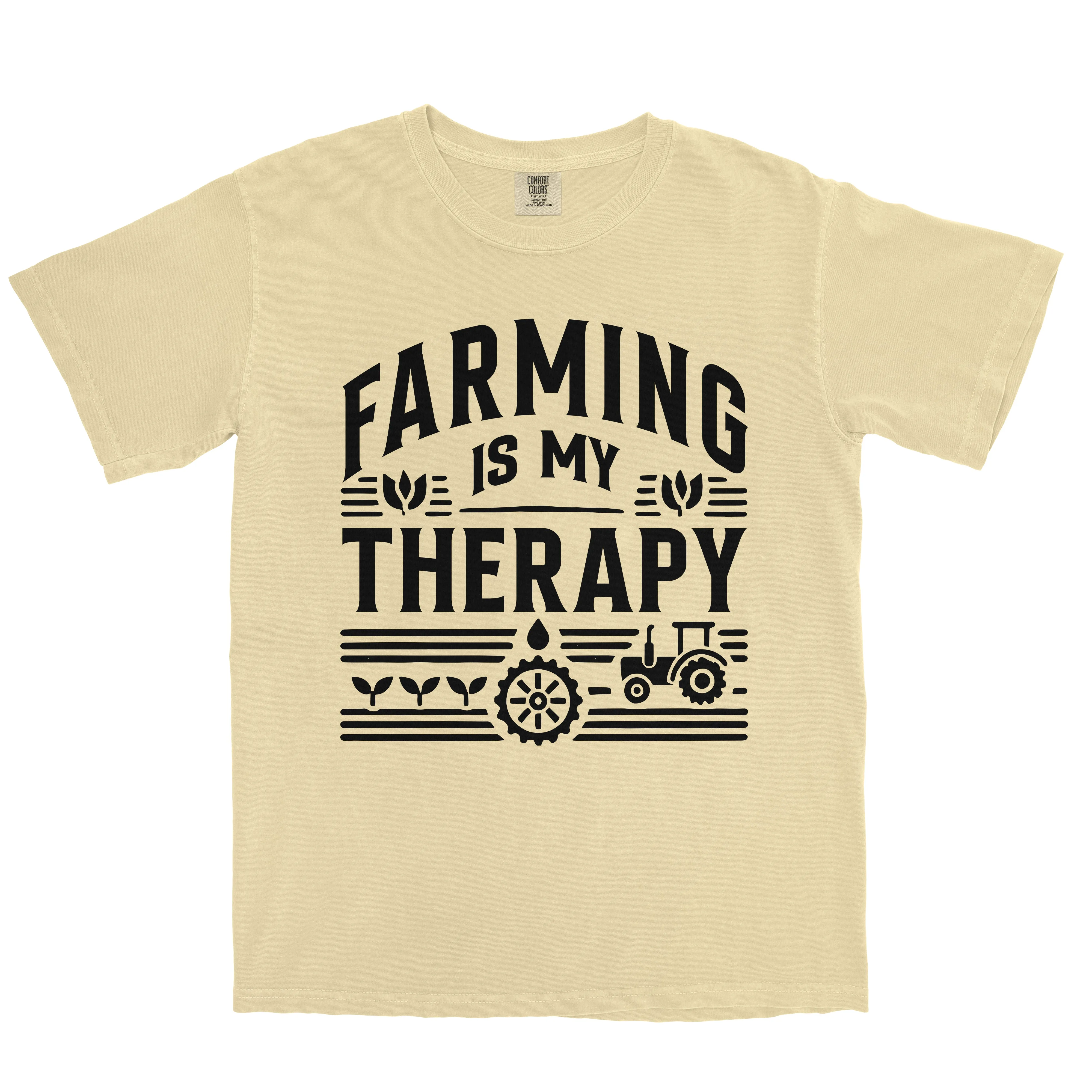 FARMING IS MY THERAPY SHIRT