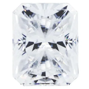 First Crush Moissanite - Crushed Ice Radiant Cut