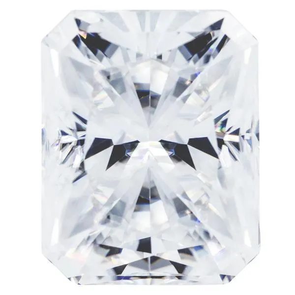 First Crush Moissanite - Crushed Ice Radiant Cut