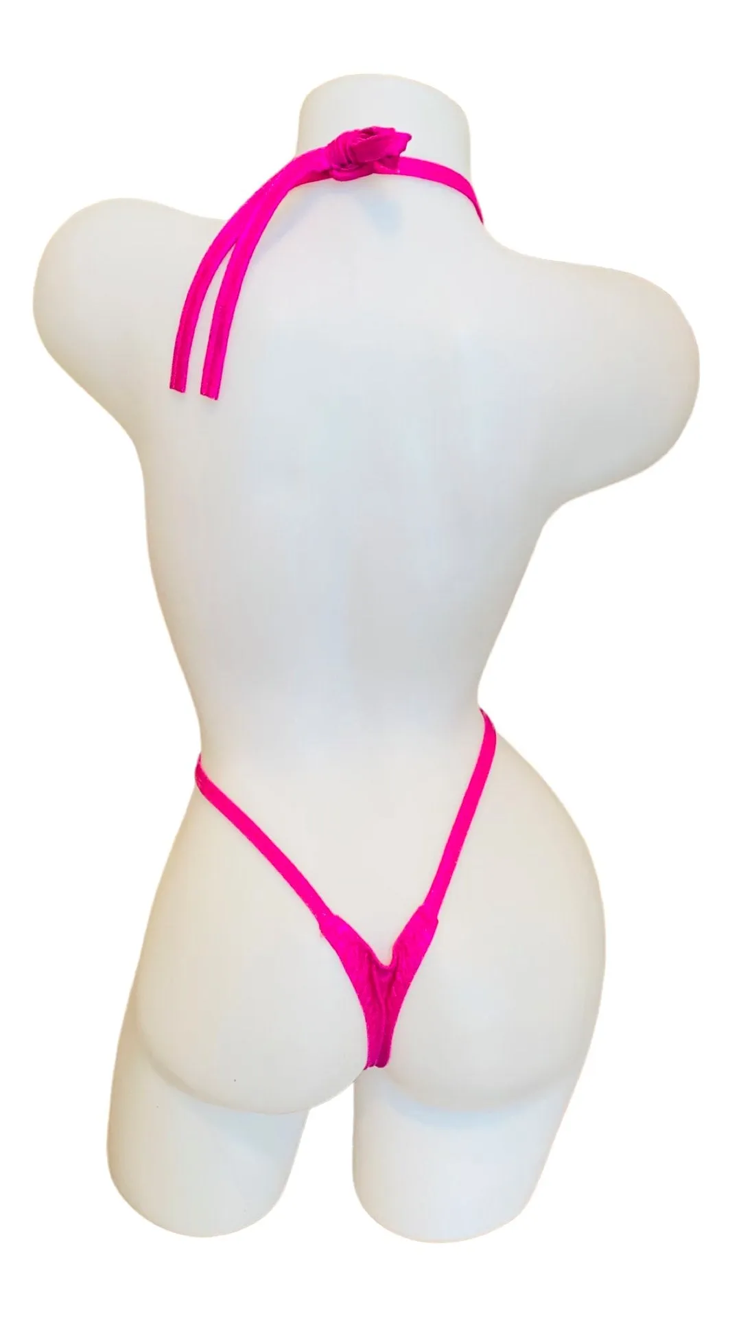 Foil Slingshot Bikini - Pink