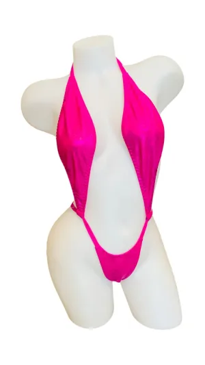 Foil Slingshot Bikini - Pink