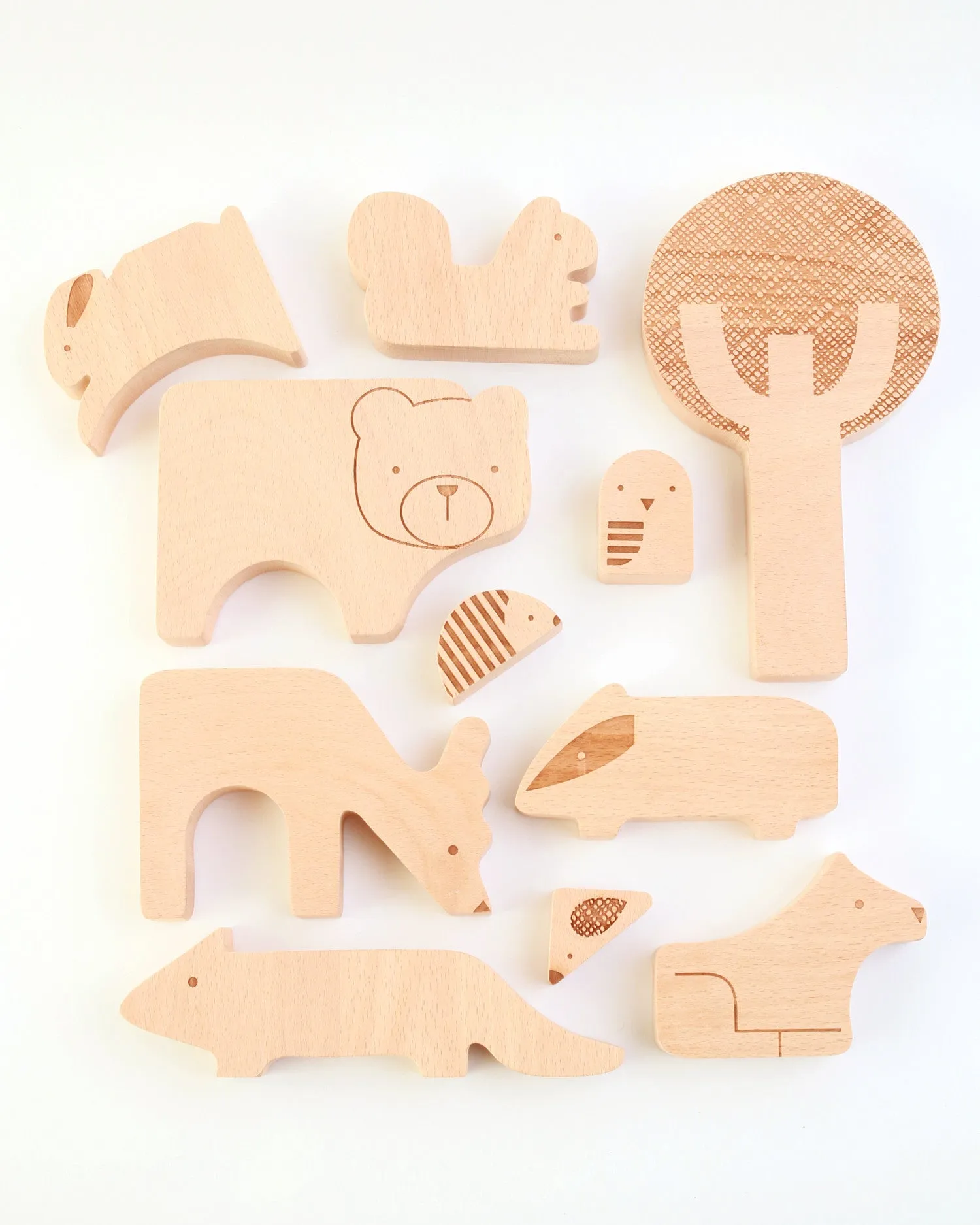 Forest Friends Wood Puzzle