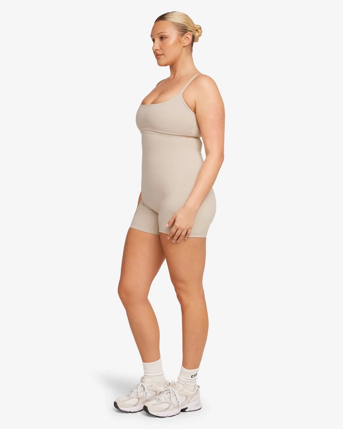 Form Staple Playsuit | Fawn