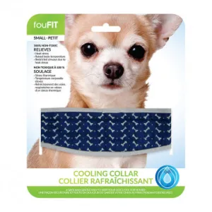foufouBRANDS foufou dog Cool Collar - Blue