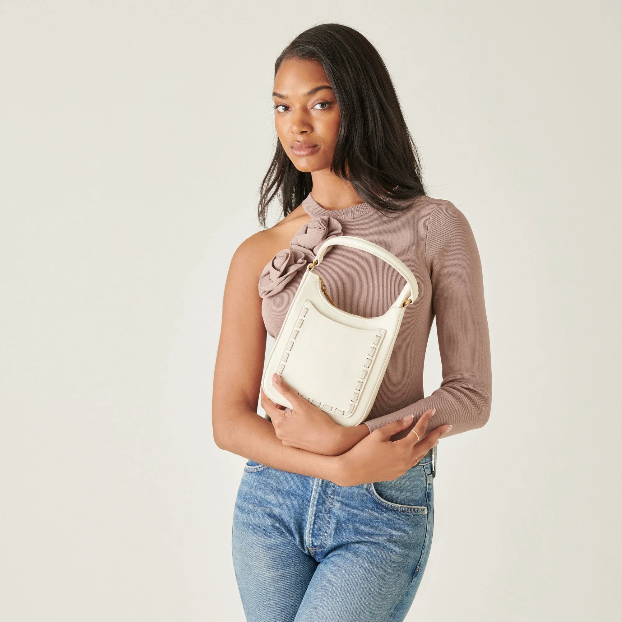 FRANCES HANDBAG IVORY STELLA