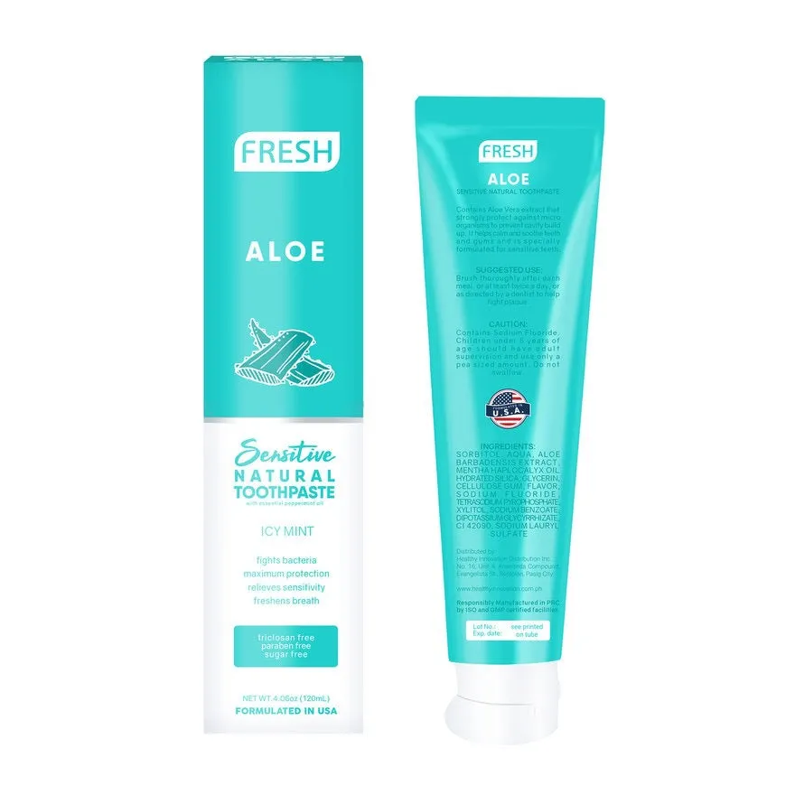 FRESH Aloe Sensitive Natural Toothpaste 120ml