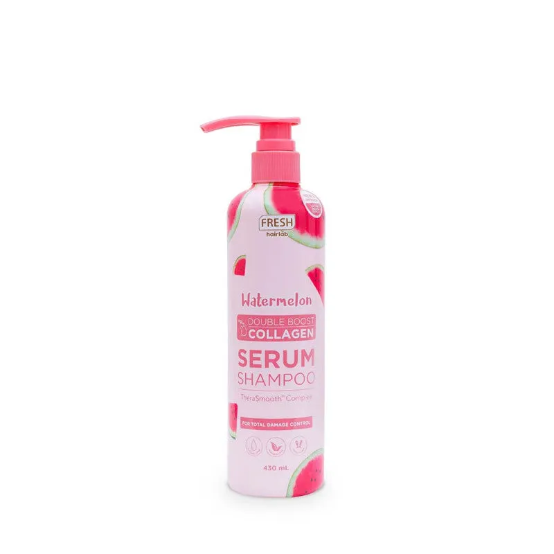 Fresh Hairlab Watemelon Double Boost Collagen Serum Shampoo 430ml