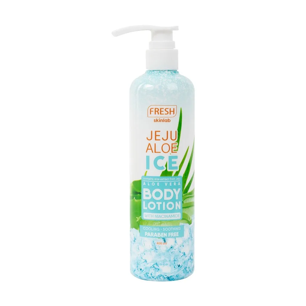 Fresh Jeju Aloe Cooling And Soothing Ice Body Lotion 400ml